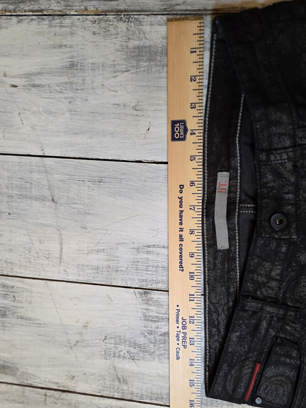 !it jeans Women Ultra Skinny Black Paisley Print Jeans sz 29 - Picture 3 of 8